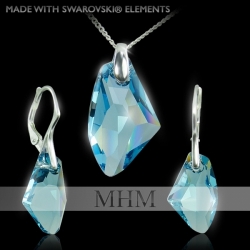 Souprava Kámen S Aquamarine Ag