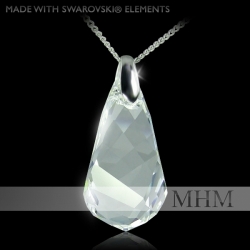 Náhrdelník Helix Crystal Ag