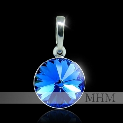 Stříbrný náhrdelník Rivoli Sapphire Ag