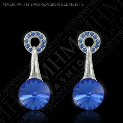 Náušnice Lenny Sapphire