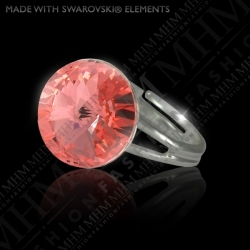 Prsten Rivoli Rose Peach