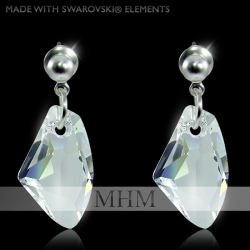 Náušnice Kámen S Crystal