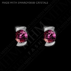 Náušnice Sisi Amethyst
