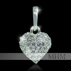 Náhrdelník Srdce M4 Crystal