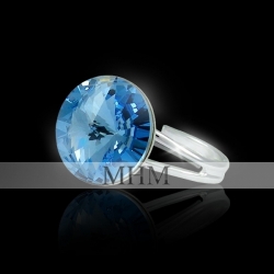 Prsten Rivoli Light Sapphire