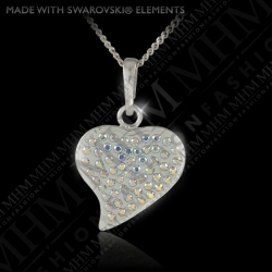 Náhrdelník Srdce M5 Crystal AB
