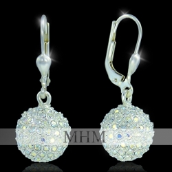 Náušnice Kulička M4 Crystal AB